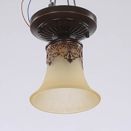 Europa Type Stijl Landelijk Klassiek Absorberend Koepellicht Lamp
