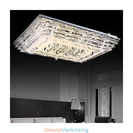 Inbouwlamp met drie kleuren en afstandsbediening, modern eigentijds glas Inbouwlamp met drie kleuren en afstandsbediening, modern eigentijds glas