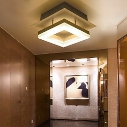 9W moderne eigentijdse acryl inbouwspot