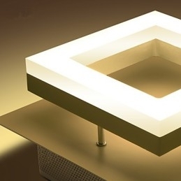9W moderne eigentijdse acryl inbouwspot