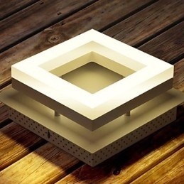 9W moderne eigentijdse acryl inbouwspot