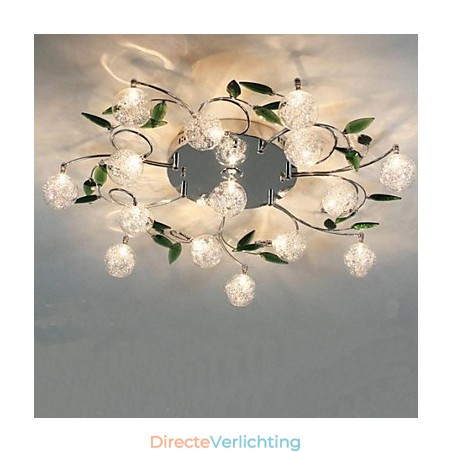 Groene Kristallen Plafondlamp Ronde Luchtlichten lamp lamp Ijzer Groene Kristallen Plafondlamp Ronde Luchtlichten lamp lamp Ijzer