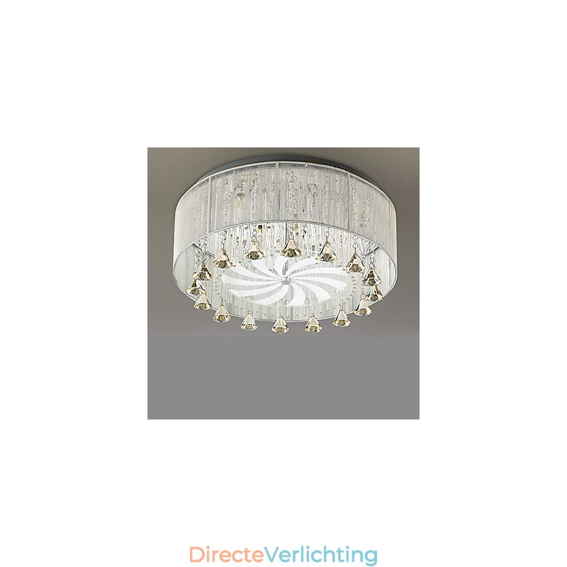 Moderne, eigentijdse, inbouw kristalglas