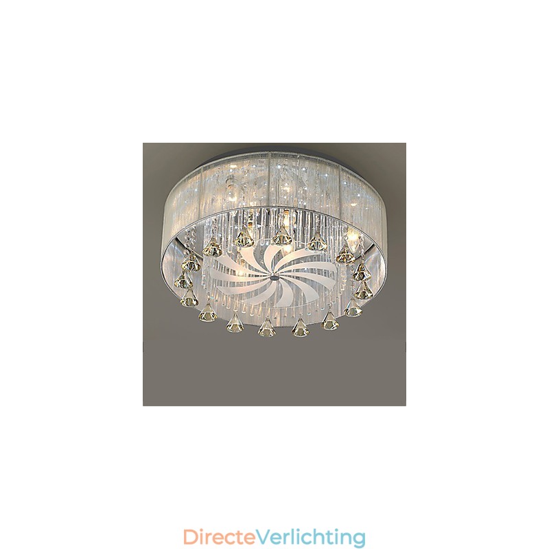 Moderne, eigentijdse, inbouw kristalglas