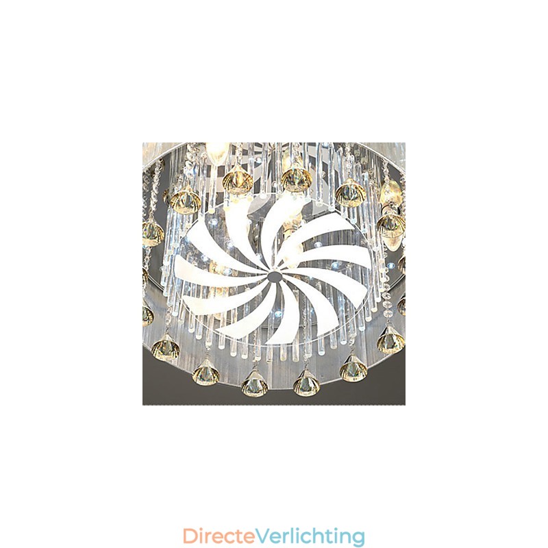 Moderne, eigentijdse, inbouw kristalglas