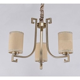 De Chinese Stijl Kroonluchter IJzer Koper Imitatie Lucht Lampen