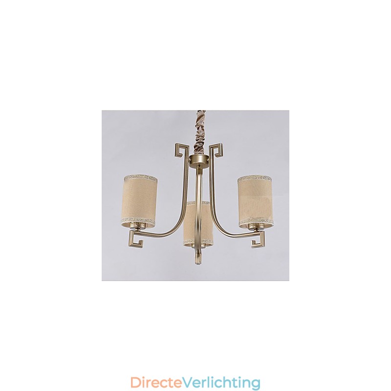 De Chinese Stijl Kroonluchter IJzer Koper Imitatie Lucht Lampen