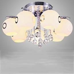Moderne, eigentijdse, inbouw kristalglas