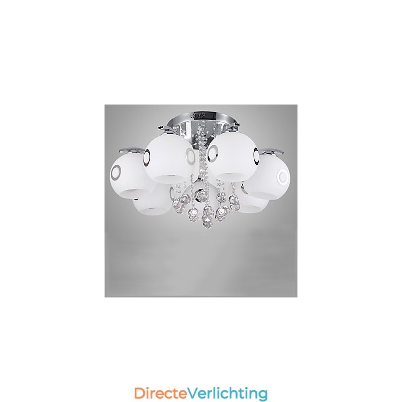 Moderne, eigentijdse, inbouw kristalglas
