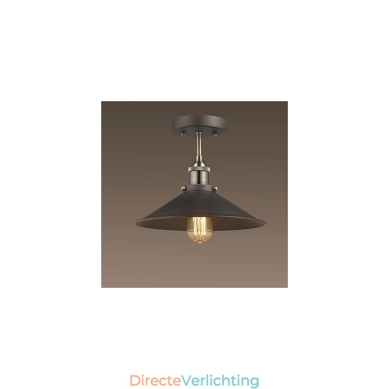 Vintage Mini Edison Plafondlamp 1 Licht Metaal Inbouw