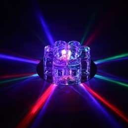 Moderne eigentijdse kristal inbouw