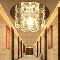 Moderne eigentijdse kristal inbouw