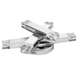 Moderne plafondlamp met 6 lampen in chique design