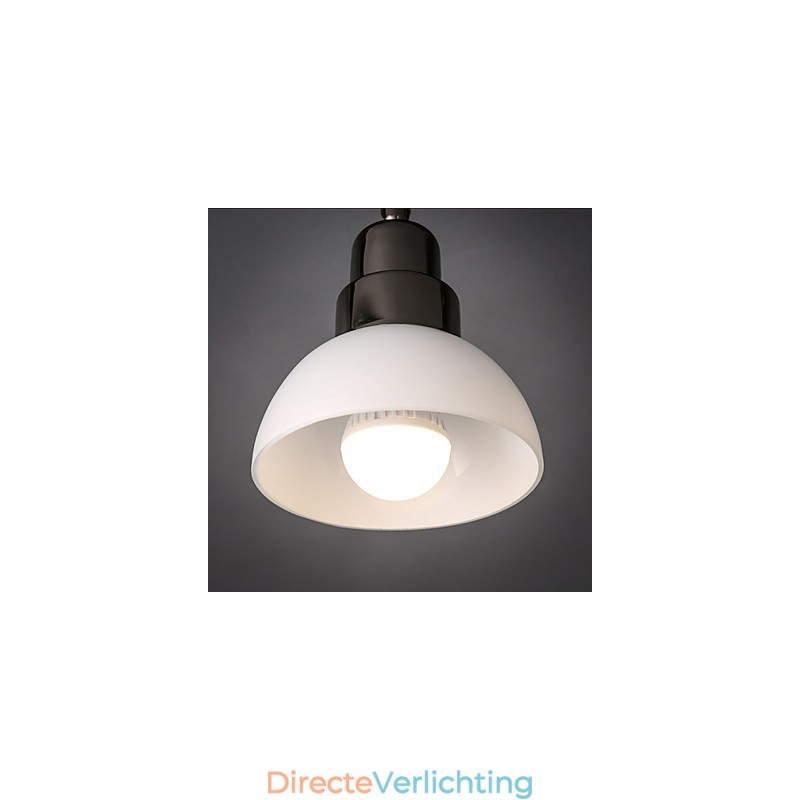 Inbouw Trinal hoofdlamp Wit Glas Aluminium Frame Mode Modern