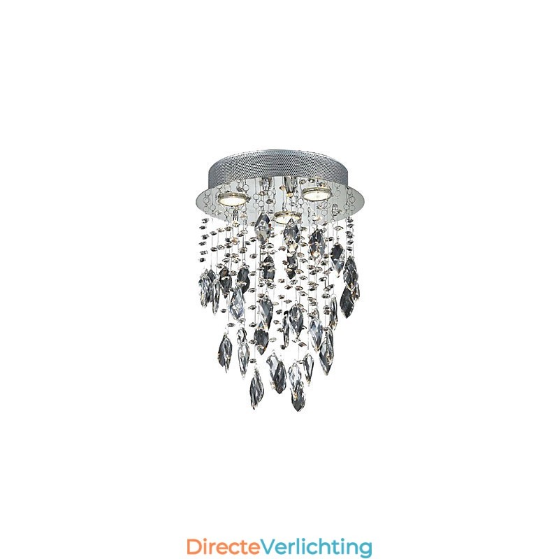 Semi-inbouw met 3 lampen