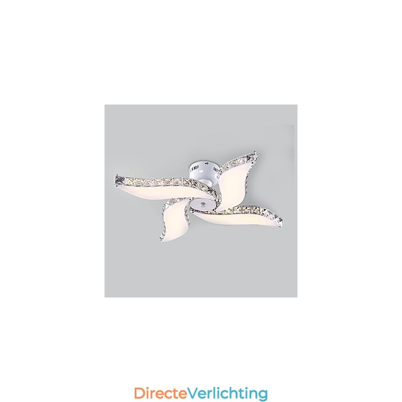 Moderne eigentijdse kristallen metalen inbouwkast