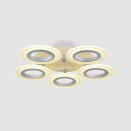 Moderne cirkelvormige hanglamp van acryl