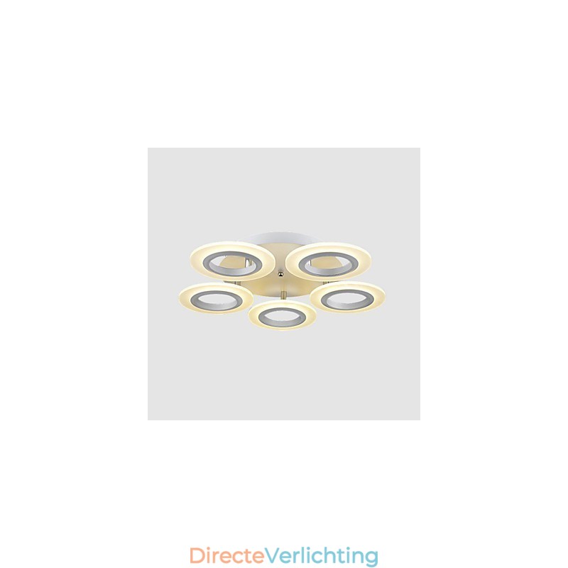 Moderne cirkelvormige hanglamp van acryl