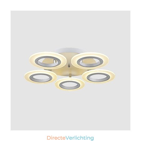 Moderne cirkelvormige hanglamp van acryl Moderne cirkelvormige hanglamp van acryl