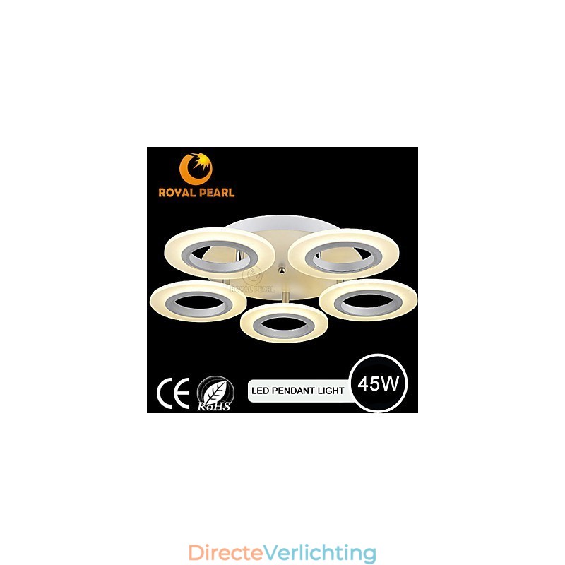 Moderne cirkelvormige hanglamp van acryl