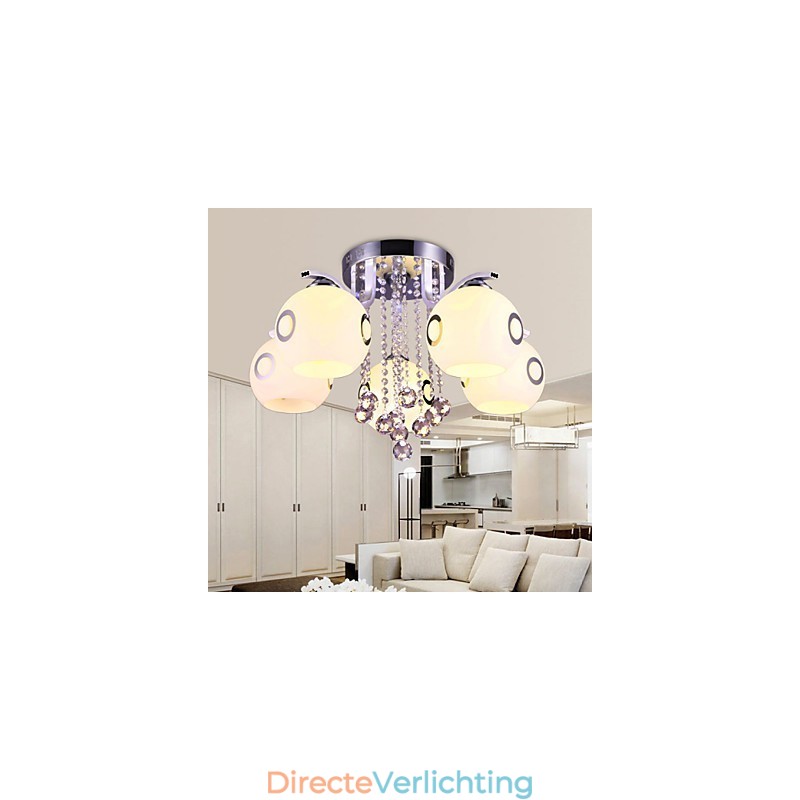 Moderne, eigentijdse, inbouw kristalglas
