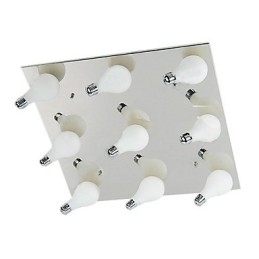 Moderne inbouwspot met 9 lampen in vierkant (G4-lampvoet)
