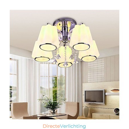 Moderne, eigentijdse, inbouw kristalglas