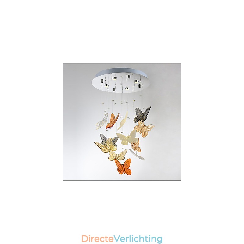 Kristallen lamp ronde vlinderkristallen lamp 4