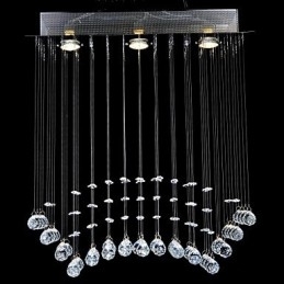 Traditionele klassieke kristalchroom metalen inbouw