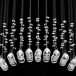 Traditionele klassieke kristalchroom metalen inbouw