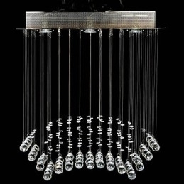 Traditionele klassieke kristalchroom metalen inbouw