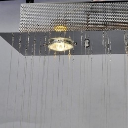 Traditionele klassieke kristalchroom metalen inbouw