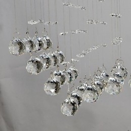 Traditionele klassieke kristalchroom metalen inbouw