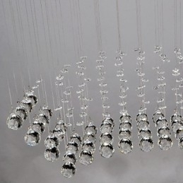 Traditionele klassieke kristalchroom metalen inbouw