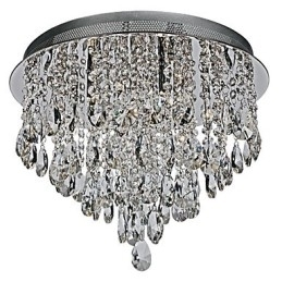 Moderne eigentijdse kristalchroom kristal inbouw