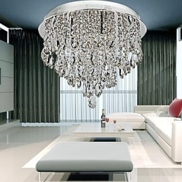 Moderne eigentijdse kristalchroom kristal inbouw