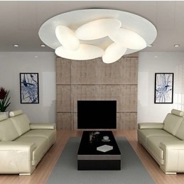 Moderne inbouwspot met 5 lampen (G9-lampvoet)