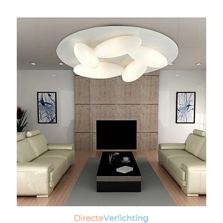Moderne inbouwspot met 5 lampen (G9-lampvoet) Moderne inbouwspot met 5 lampen (G9-lampvoet)