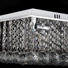 Moderne eigentijdse kristal gegalvaniseerde metalen inbouw