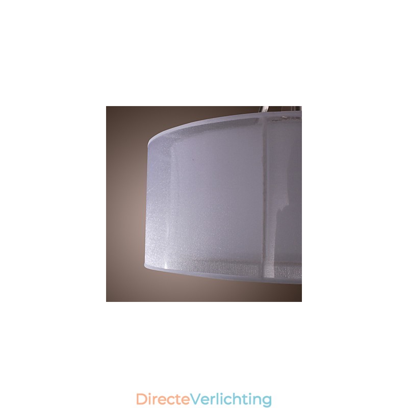 Moderne inbouwspot van acryl met 3 lampen in cilindervorm