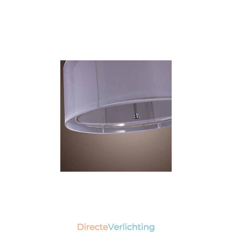 Moderne inbouwspot van acryl met 3 lampen in cilindervorm