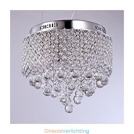 Moderne eigentijdse kristalchroom metalen inbouw Moderne eigentijdse kristalchroom metalen inbouw