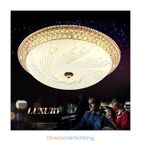 Moderne luxe kristal licht absorberende koepel licht SMD dubbele kleur diameter 50CM