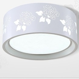 Moderne plafondlamp van metaal, inbouw