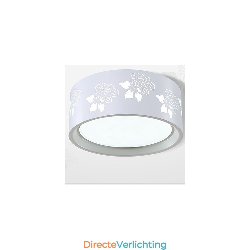 Moderne plafondlamp van metaal, inbouw