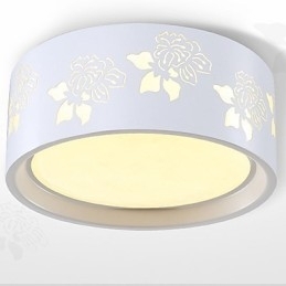 Moderne plafondlamp van metaal, inbouw