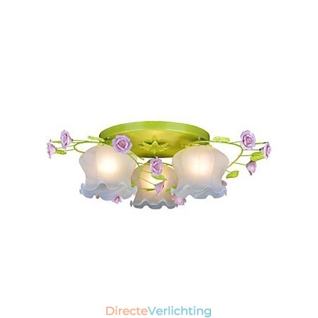 Creatieve lamp Lamp Warme tuinroos Drie eenvoudige plafondlampen Creatieve lamp Lamp Warme tuinroos Drie eenvoudige plafondlampen