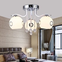 Moderne, eigentijdse, inbouw kristalglas