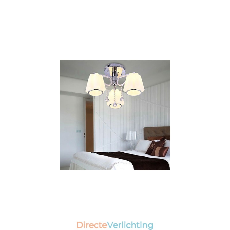 Moderne, eigentijdse, inbouw kristalglas