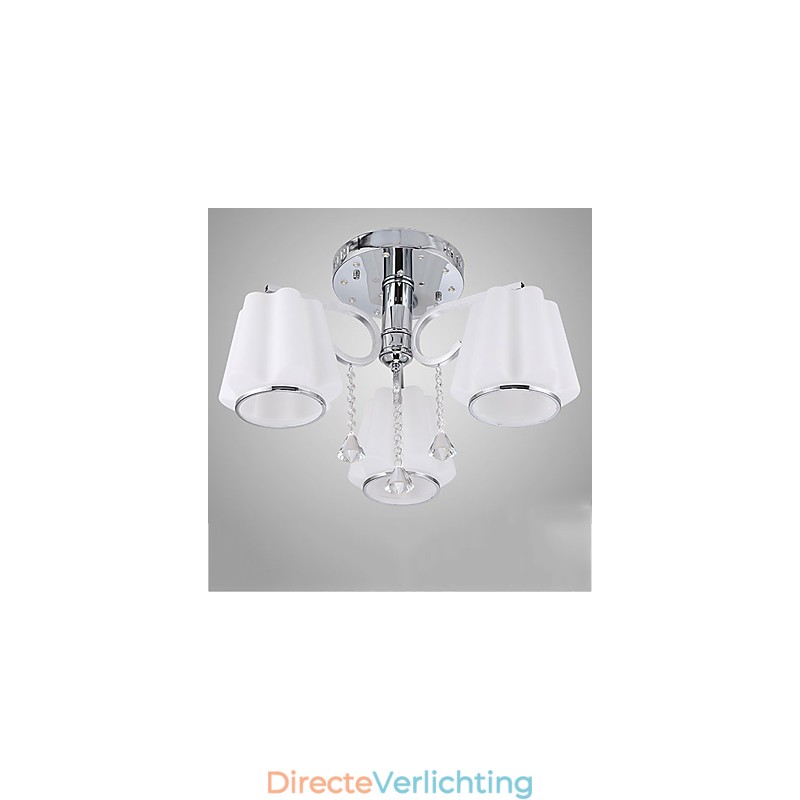Moderne, eigentijdse, inbouw kristalglas